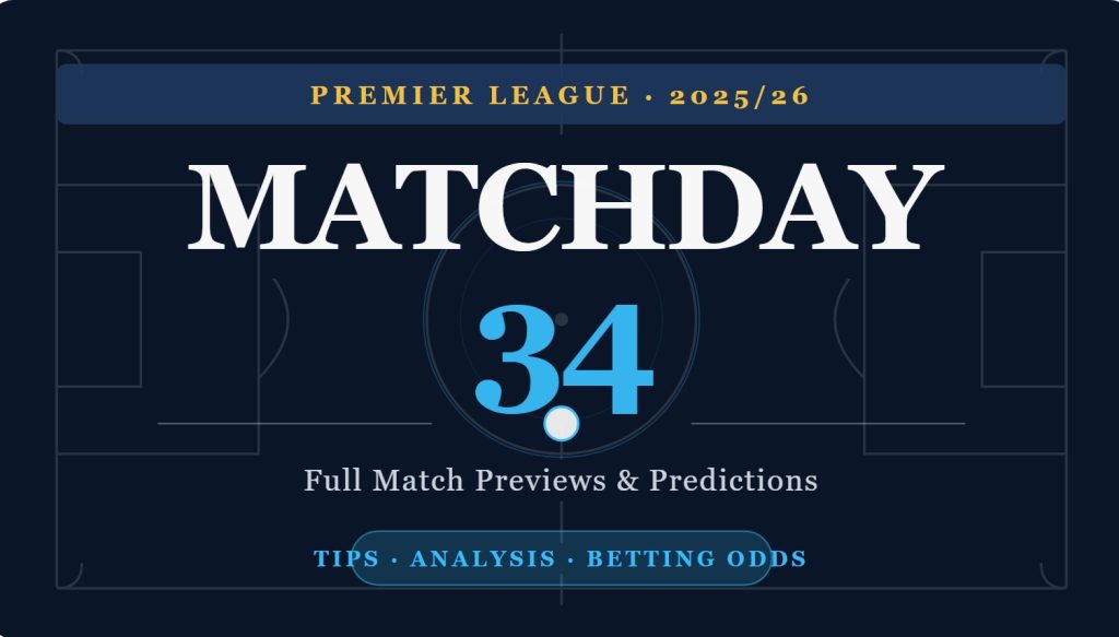 EPL Matchday 34 Predictions