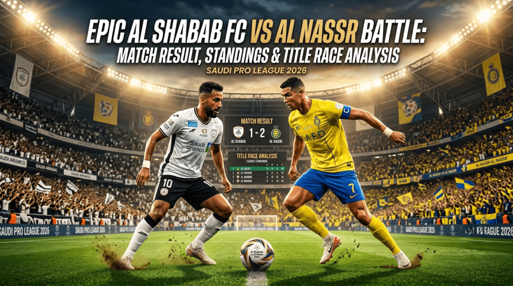 Al Shabab FC vs Al Nassr