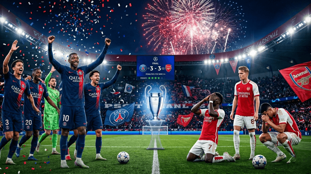 PSG vs Arsenal UCL Final 2026