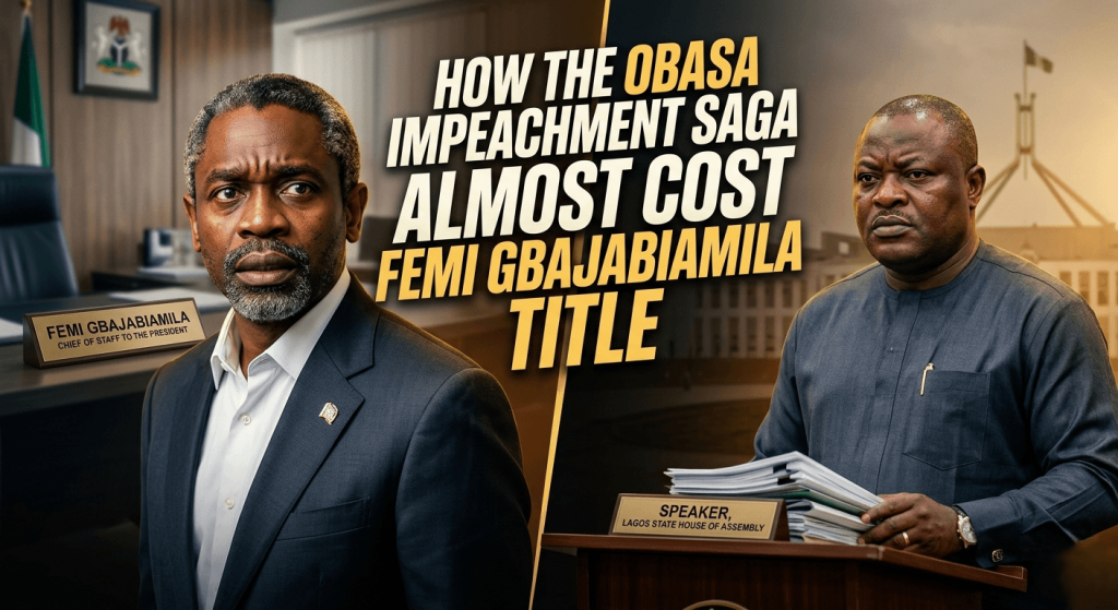 Femi Gbajabiamila Chief of Staff