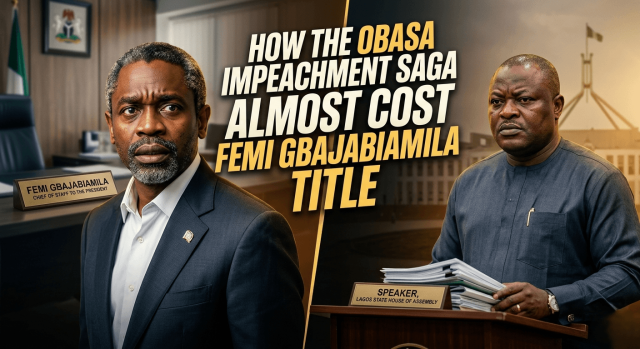 Femi Gbajabiamila Chief of Staff Femi Gbajabiamila Chief of Staff