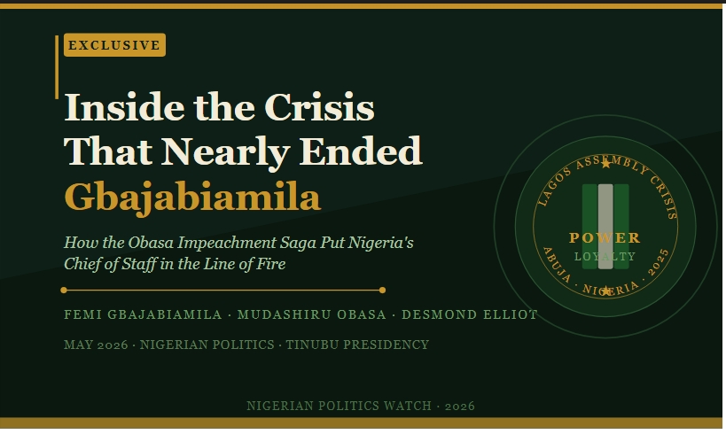 Femi Gbajabiamila Chief of Staff