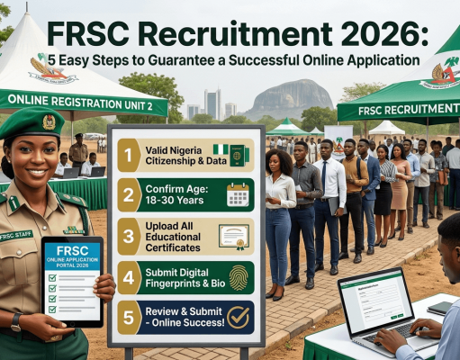 FRSC Recruitment 2026: 5 Easy Steps to Guarantee a Successful Online Application FRSC Recruitment 2026