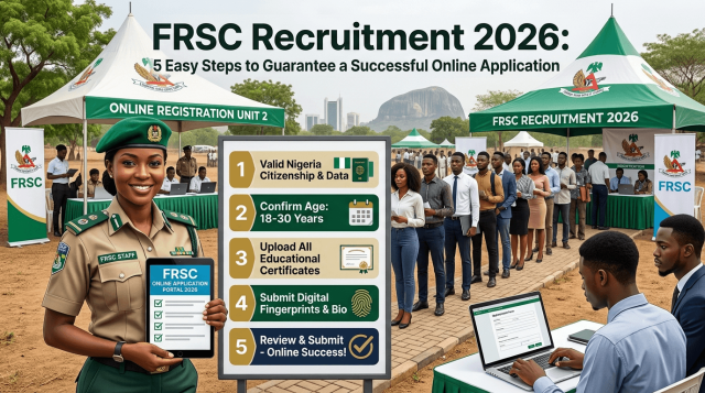 FRSC Recruitment 2026 FRSC Recruitment 2026