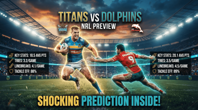 Titans vs Dolphins NRL