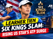 Learner Tien Six Kings Slam: Rising US Star’s ATP Surge Learner Tien Six Kings Slam
