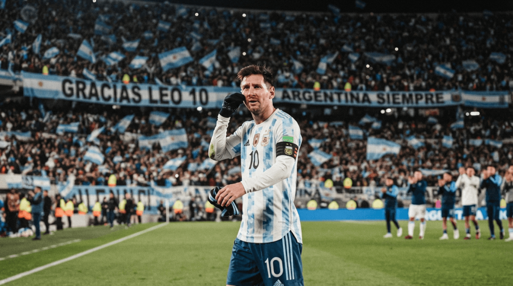 Lionel Messi International Retirement