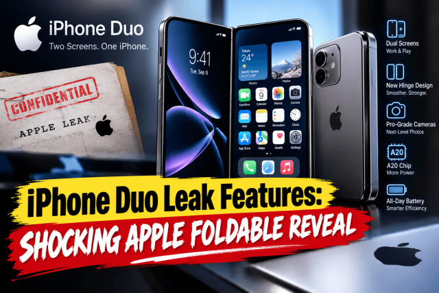 iPhone Duo Leak Features